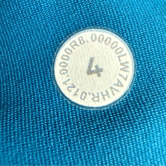 Lululemon Speed Up Short *2.5" Quick Start Multi / Hawaiian Blue Sz 4 - Picture 4 of 6